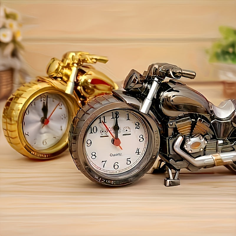 Skorter | MotoClock - Cartoon Motorcycle Alarm Clock with Swiss Quartz Movement