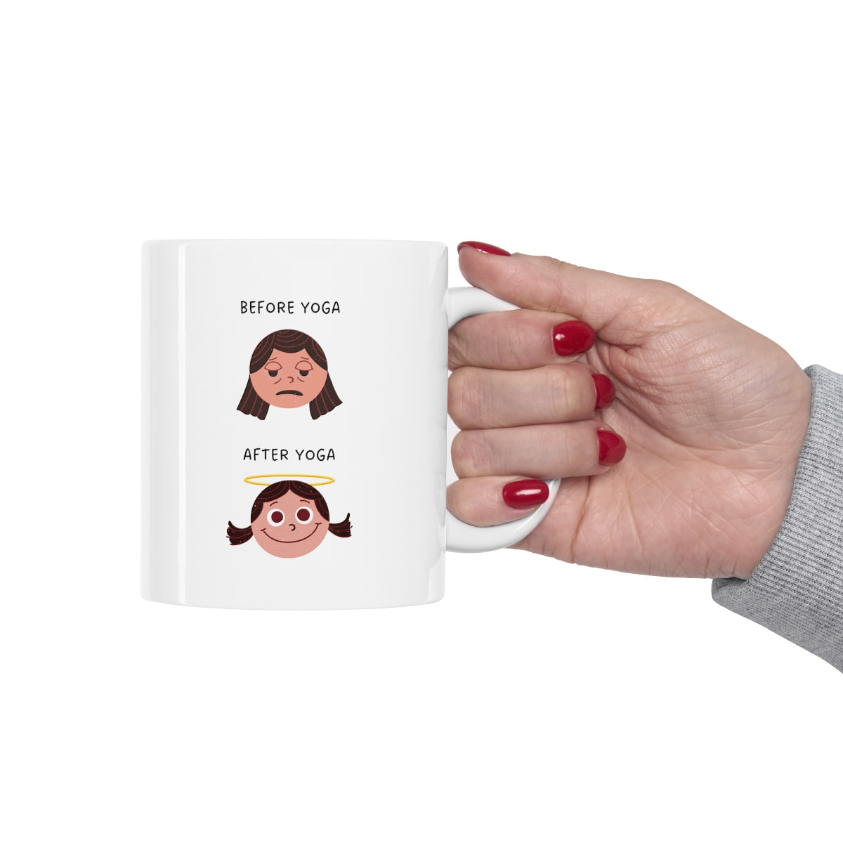 Skorter | and After Yoga Novelty Mug