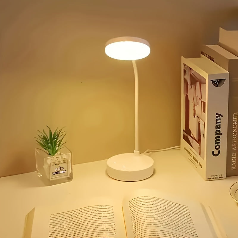 Skorter | FlexiLight - LED Desk Lamp with 3-Level Dimming and USB Power