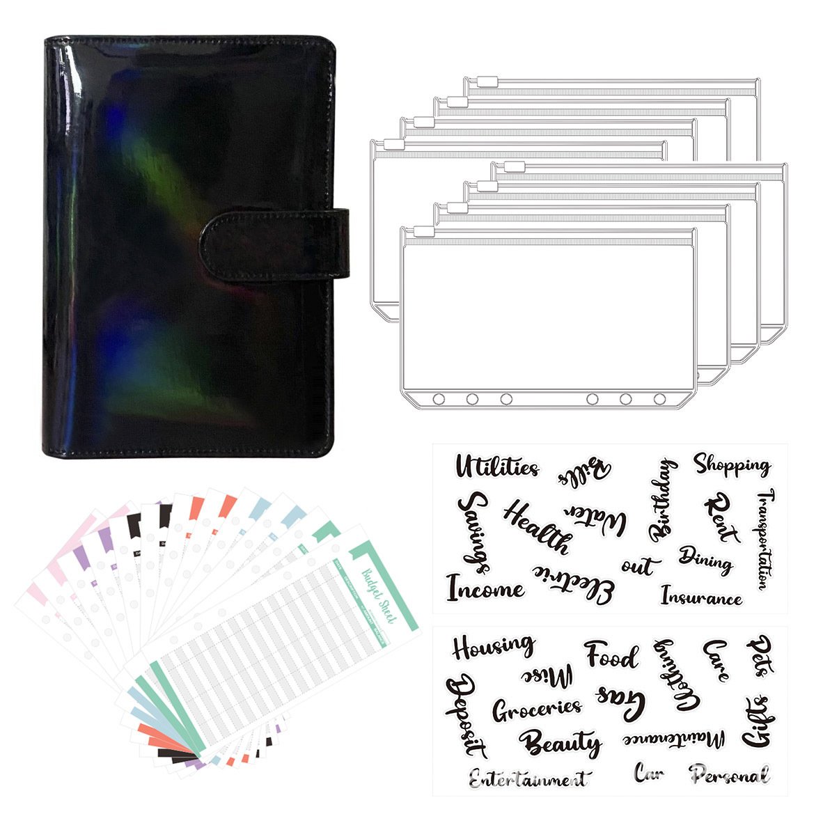 Skorter | Budget Binder Book With Cash Envelopes