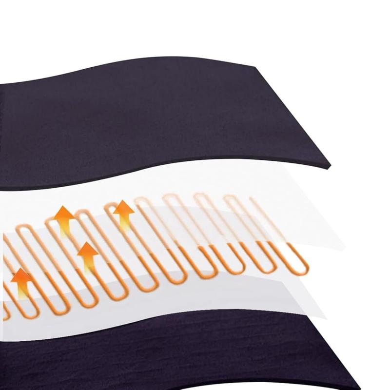 Skørter | Heated electric throw blanket, cozy flannel warming blanket with 4 heat levels