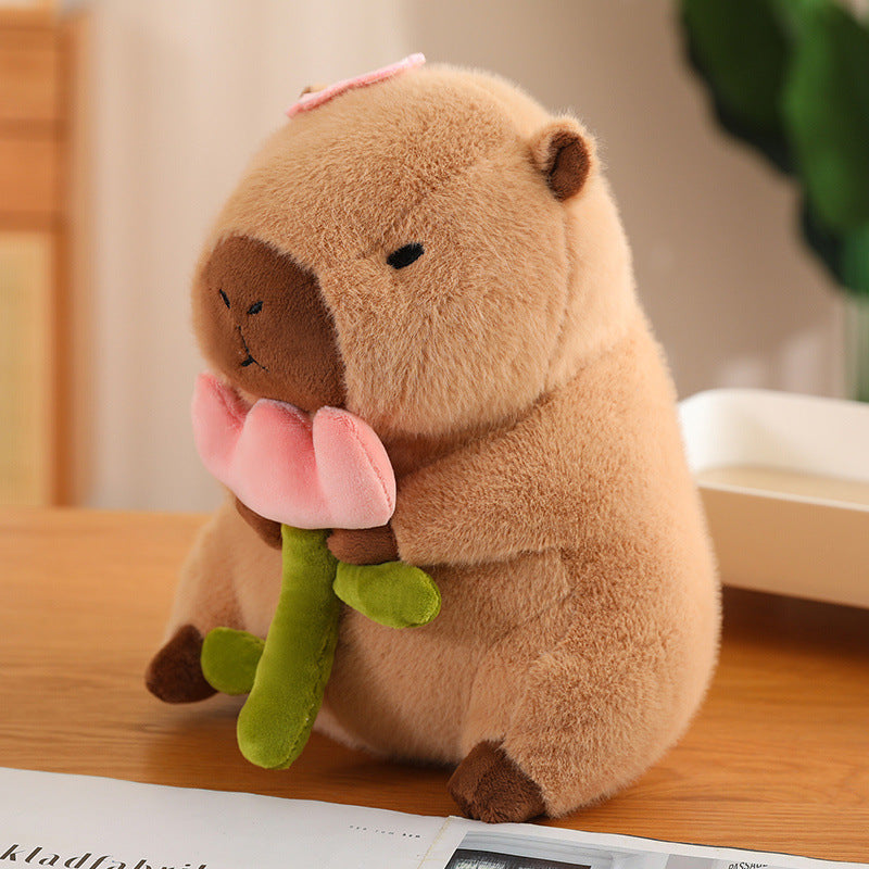 Skorter | Capybara Bunny Cuddle Doll Plush