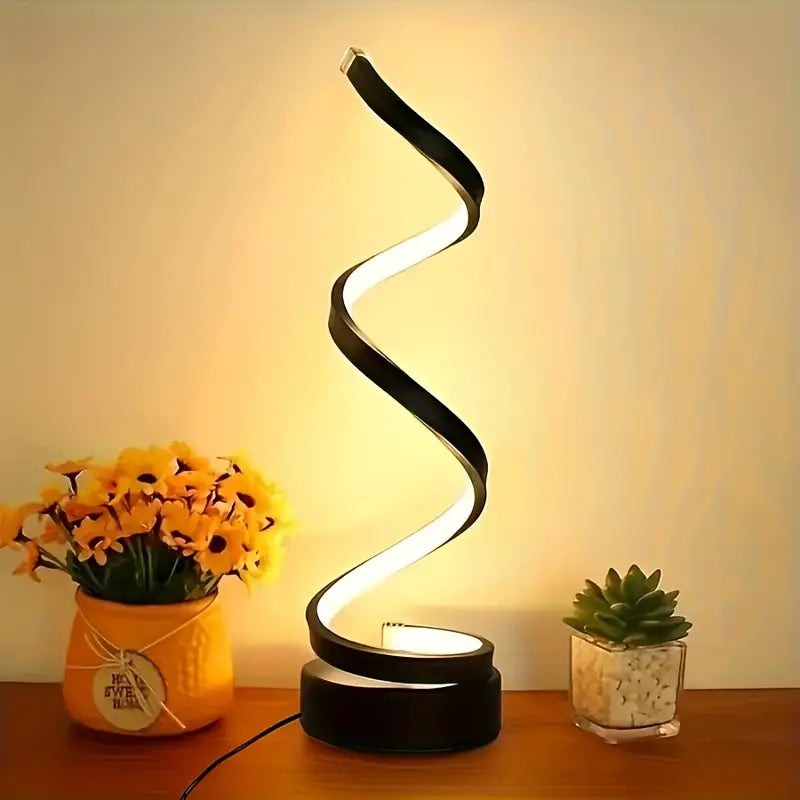 Skorter | LumiTwist - Compact and Versatile LED Spiral Lamp