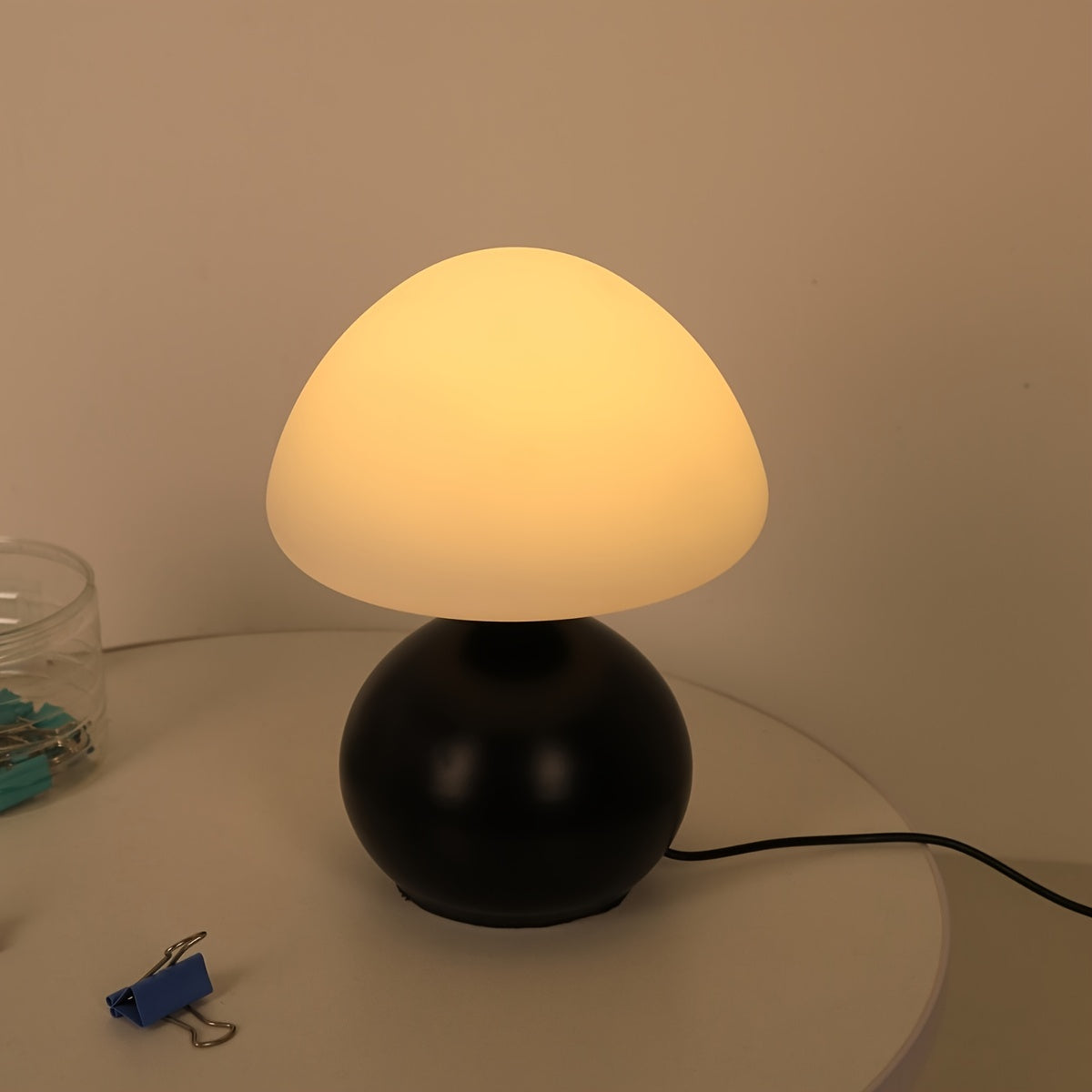 Skorter | ModernLight - Mushroom Table Lamp Warm Light, USB Powered