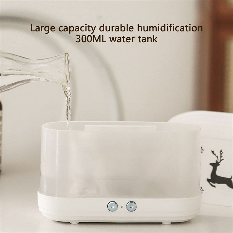 Skorter | Elk Flame Air Humidifier Diffuser Quiet Household Atmosphere Lamp