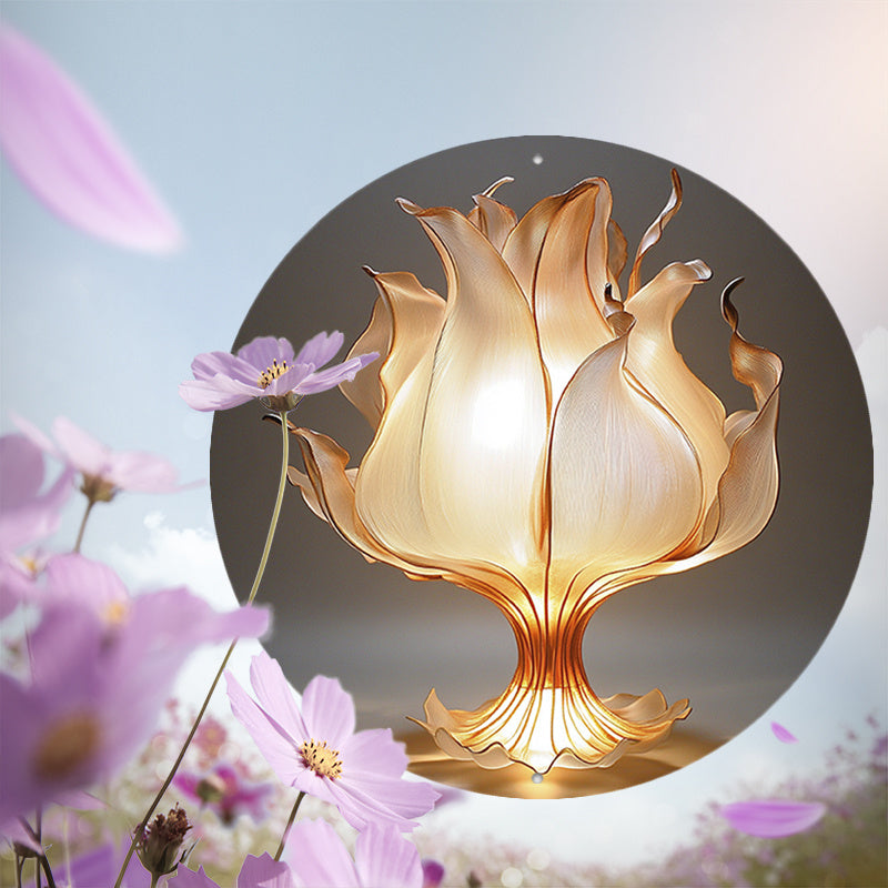 Skorter | LotusLamp - Aluminum Flower Table Lamp with LED Light
