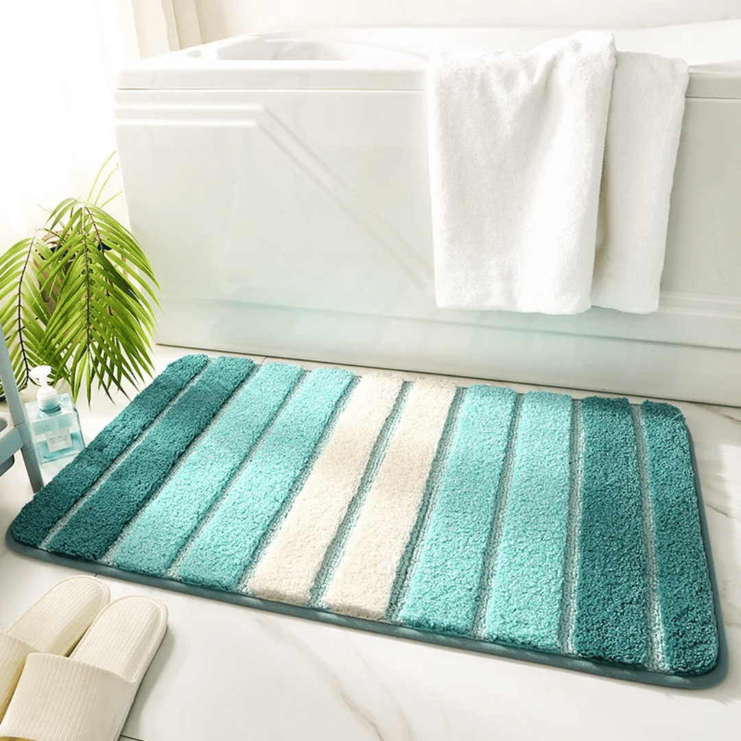 Skorter | ECOFLOOR – Non-Slip Organic Bath Mat for Luxurious Bathroom Comfort