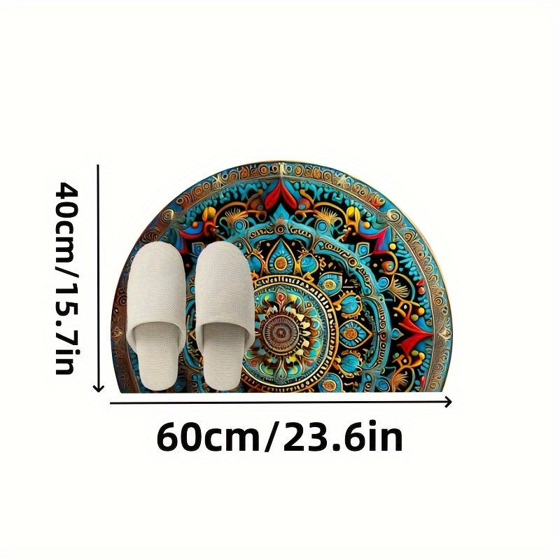 Skorter | Bohemian Mandala doormat - Non-slip, Soft & Machine washable
