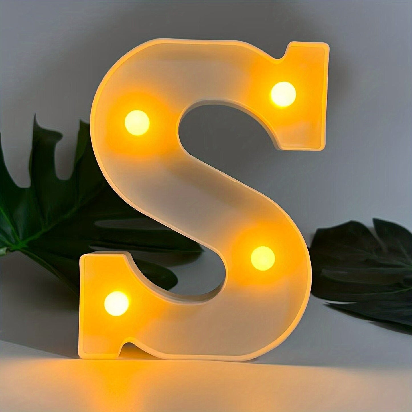 Skorter | AlphaGlow - LED Decorative Letter Light with Battery Operation