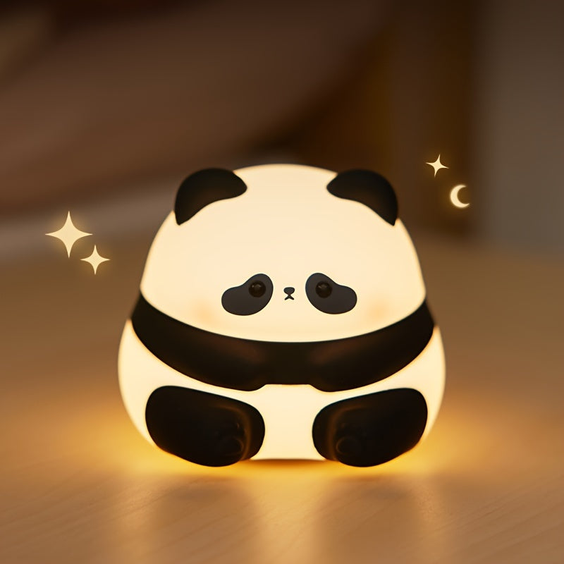 Skorter | PandaGlow - Cute Large Panda LED Night Light with Touch Control and Rechargeable Battery