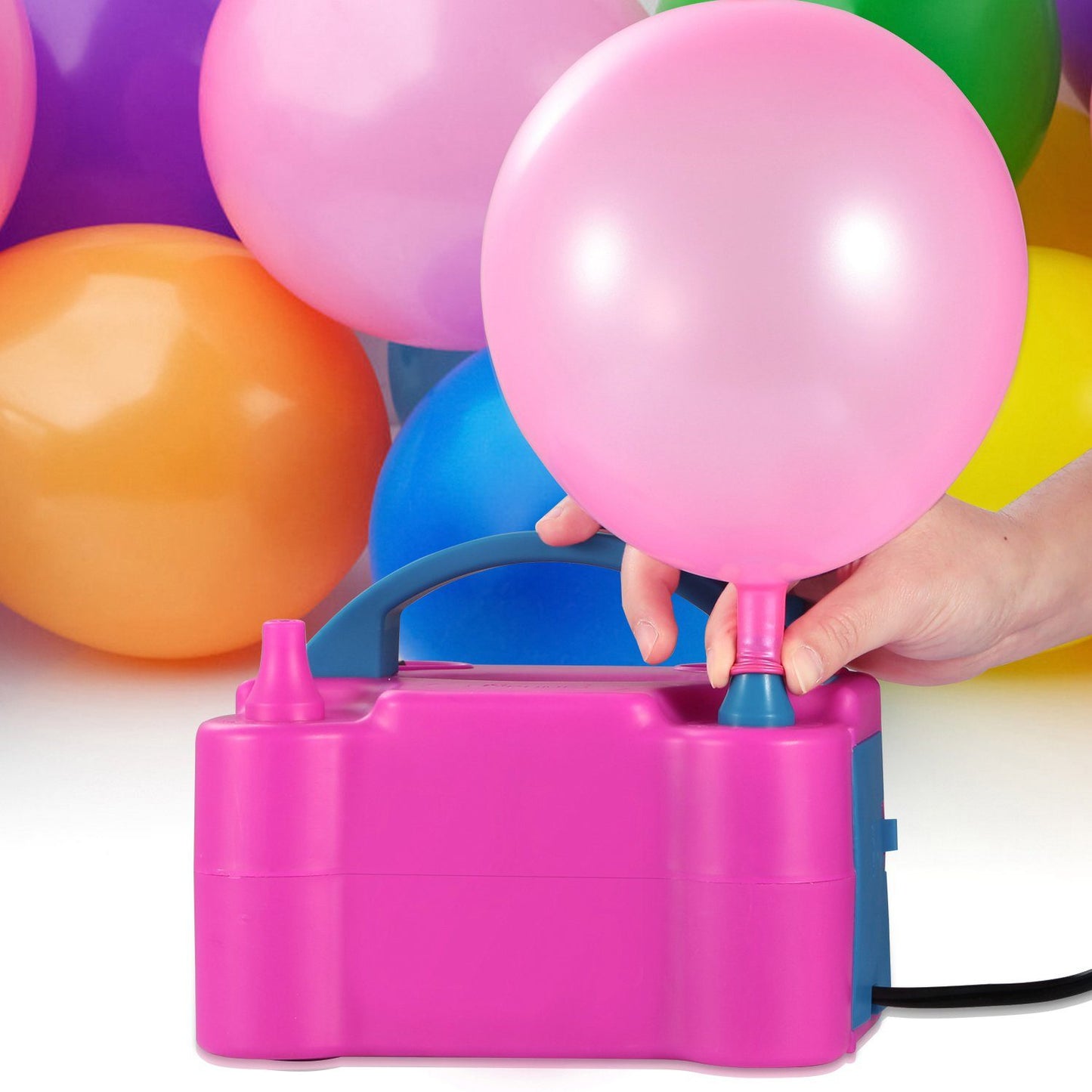 Skorter | Electric Balloon Pump 600W Balloon Blower Inflator Double Nozzle