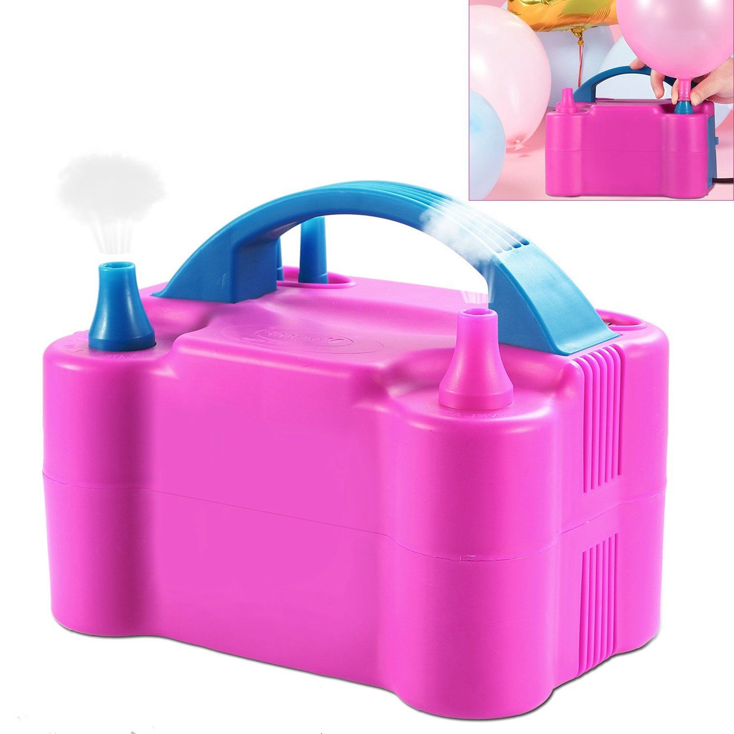 Skorter | Electric Balloon Pump 600W Balloon Blower Inflator Double Nozzle