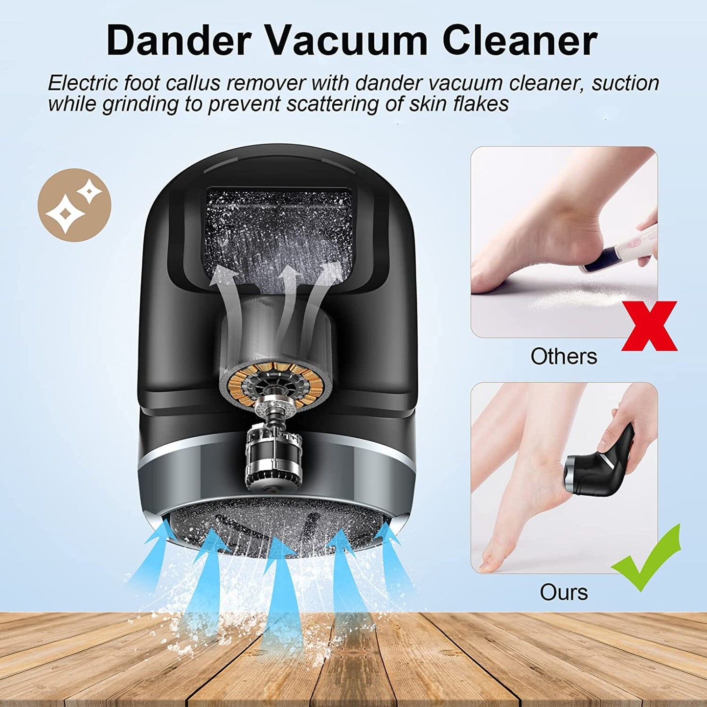 Skorter | Electric wart remover with vacuum