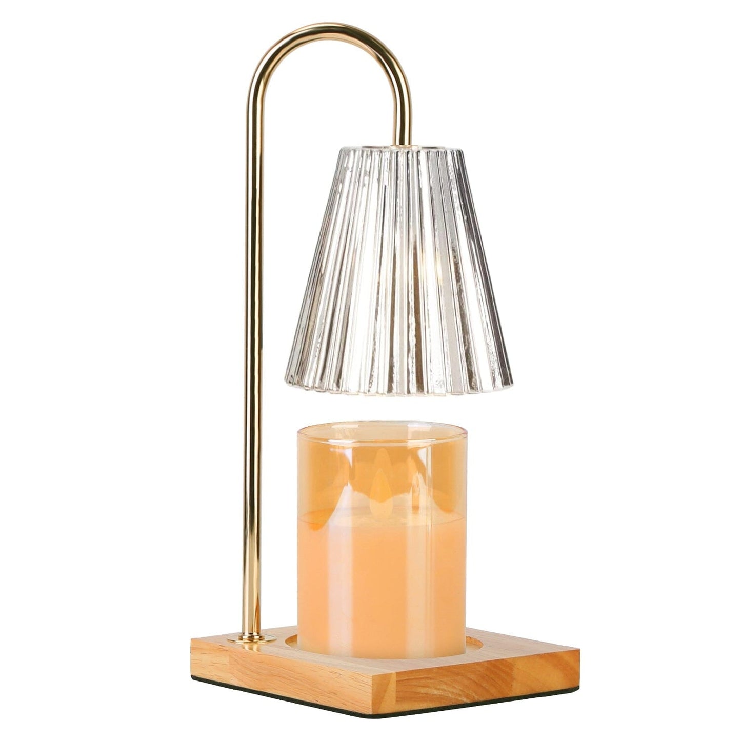 Skorter | Electric wax melter lamp dimmable with 2 GU10 bulbs 3-7in adjustable height 360º rotatable