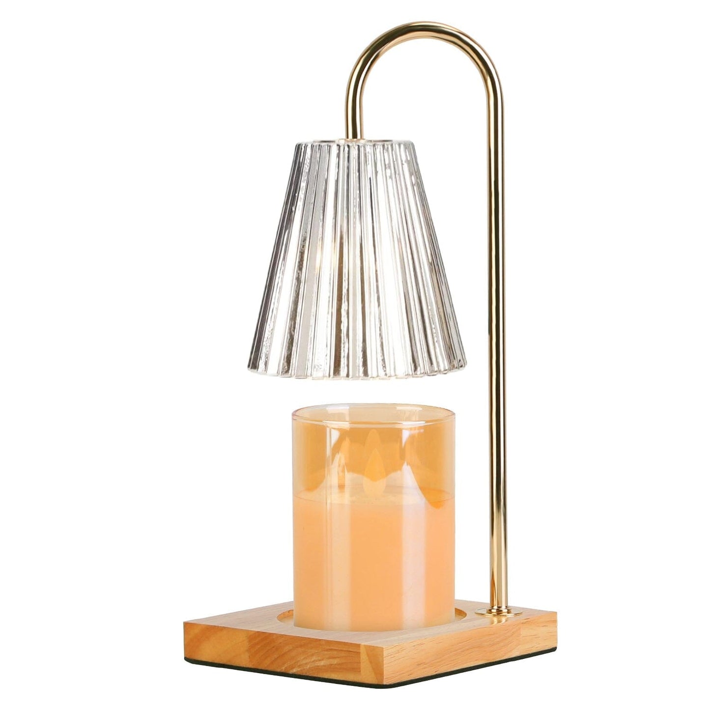 Skorter | Electric wax melter lamp dimmable with 2 GU10 bulbs 3-7in adjustable height 360º rotatable
