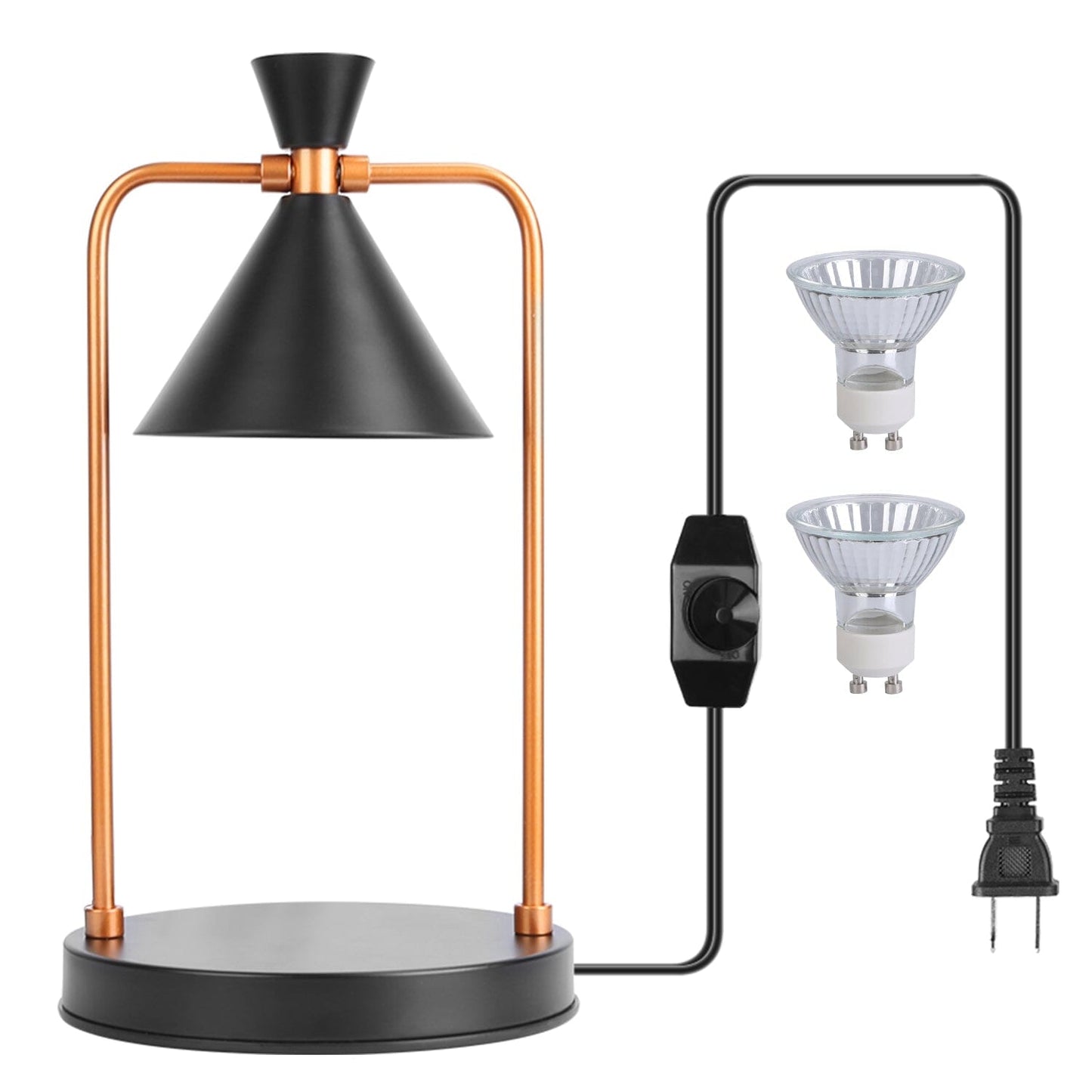 Skorter | Electric wax melting lamp dimmable with 2 GU10 bulbs