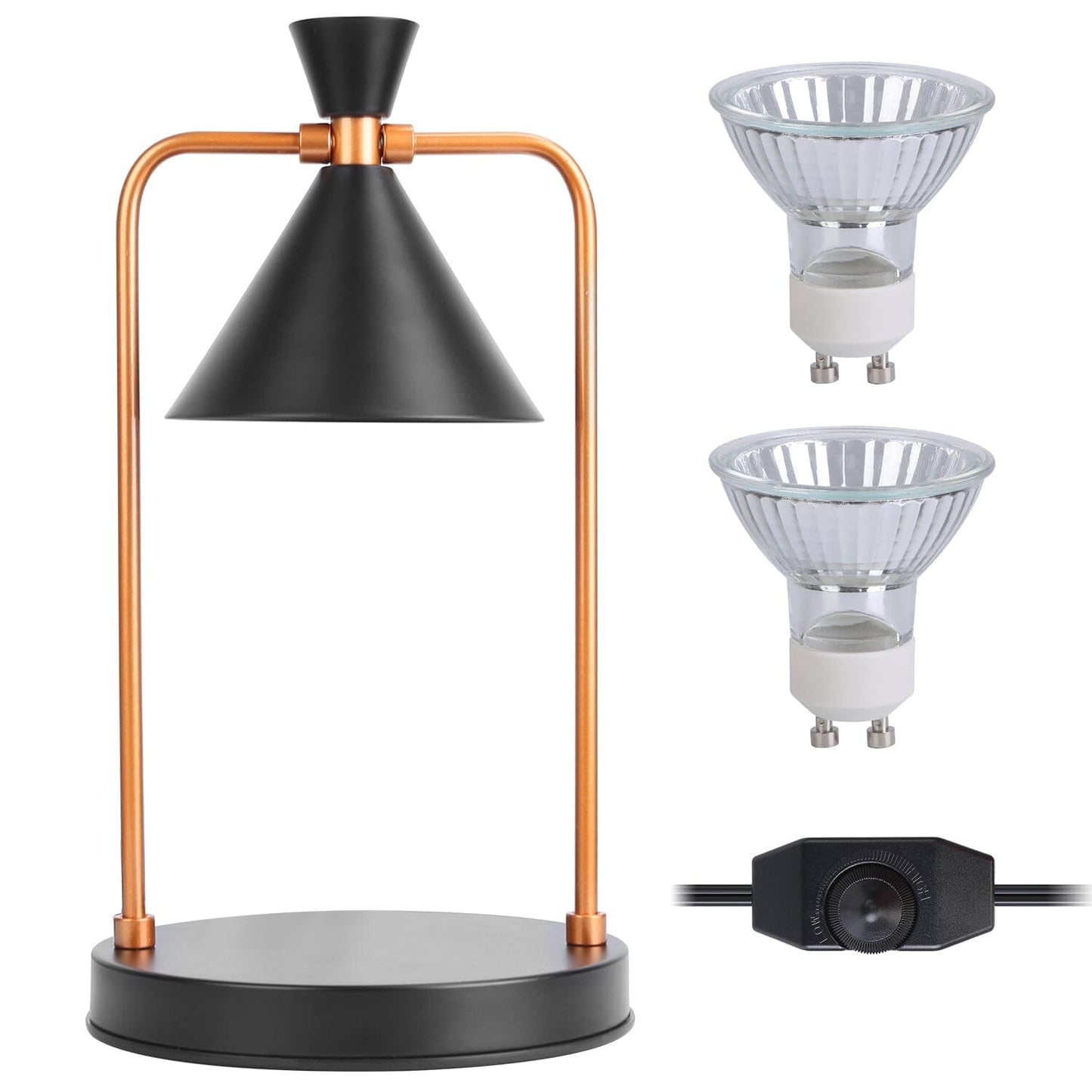 Skorter | Electric wax melting lamp dimmable with 2 GU10 bulbs