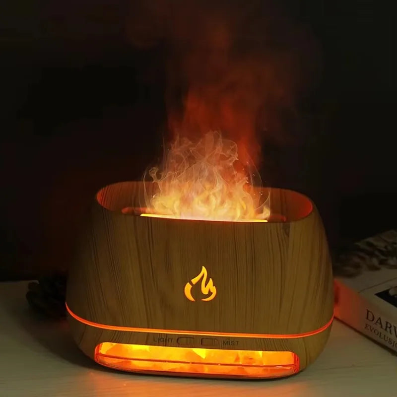 Skorter | SaltLight Aroma Diffuser – Himalayan Salt Lamp with Fragrance Diffusion and Color Light