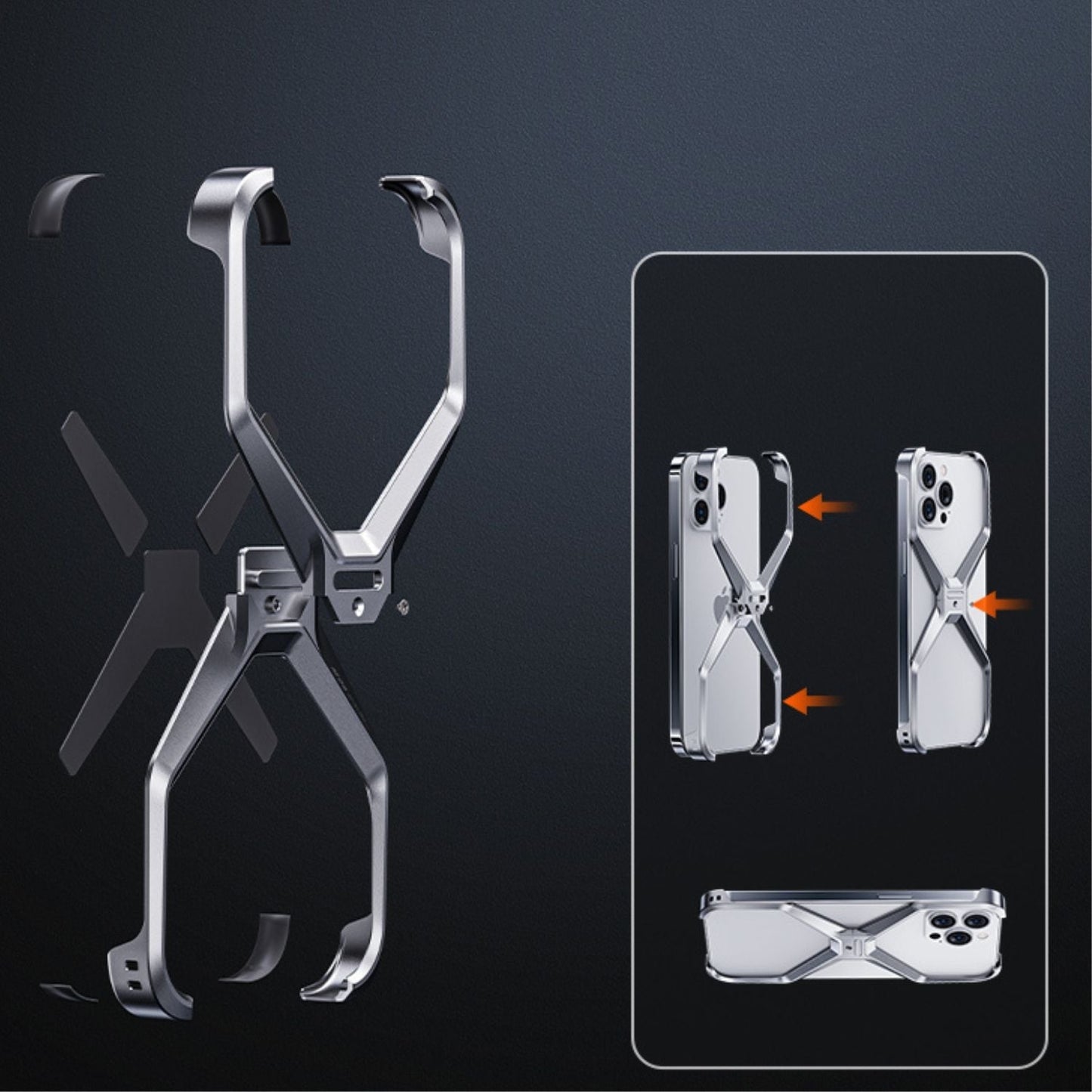 Skorter | Exclusive Invisible X Case - Slim and Protective