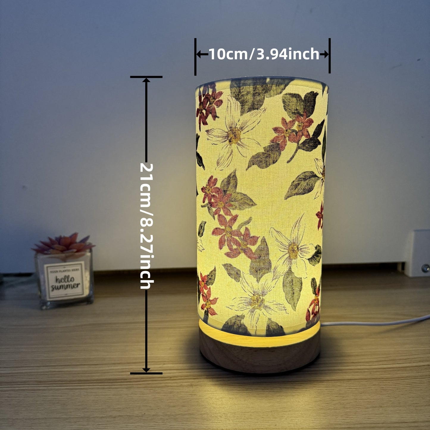 Skorter | HoutLys - Creative Wood Table Lamp with LED