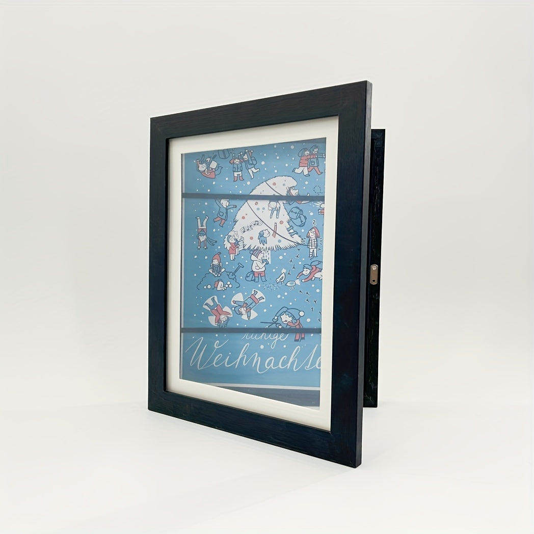 Skorter | 1 pcs Children's Art Photo Frame - A4 Front Opening Frame for School Art, Flip Frame for Paintings and Projects