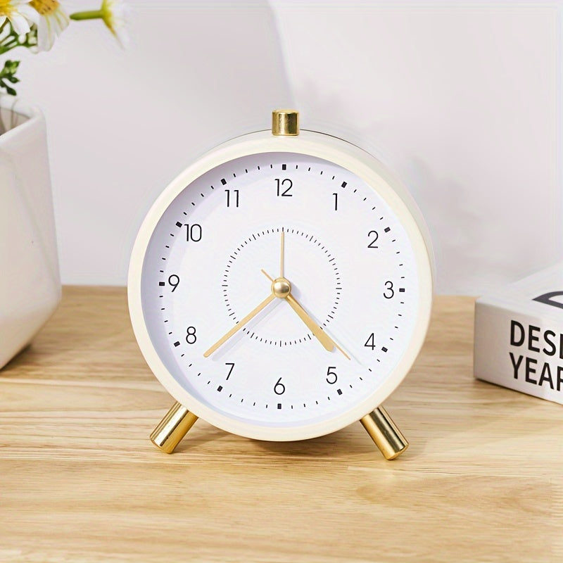 Skorter | TimeSphere - Stylish Metal Alarm Clock with Night Light