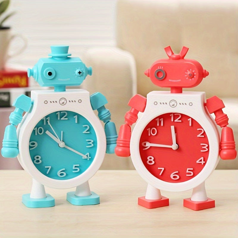 Skorter | TimeBuddy - Cartoon Robot Alarm Clock with Sleep Timer and Alarm