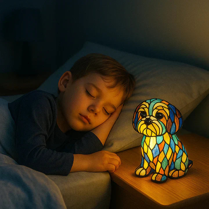 Skorter | Lumidog Handmade Glowing Dog Lamp – Ambient Lighting and Gift