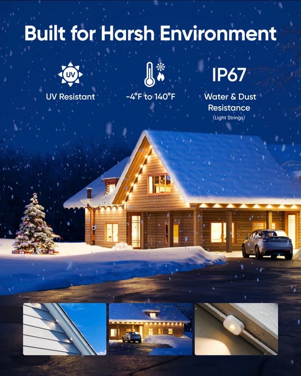 Skorter | Smart Rainbow LED Permanent Outdoor Light