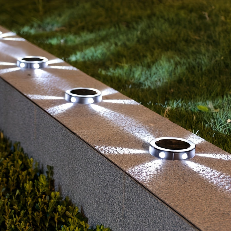Skorter | SolarLicht - 6 LED Outdoor Lighting, Solar Energy Outdoor Lighting for Path, Garden and Patio