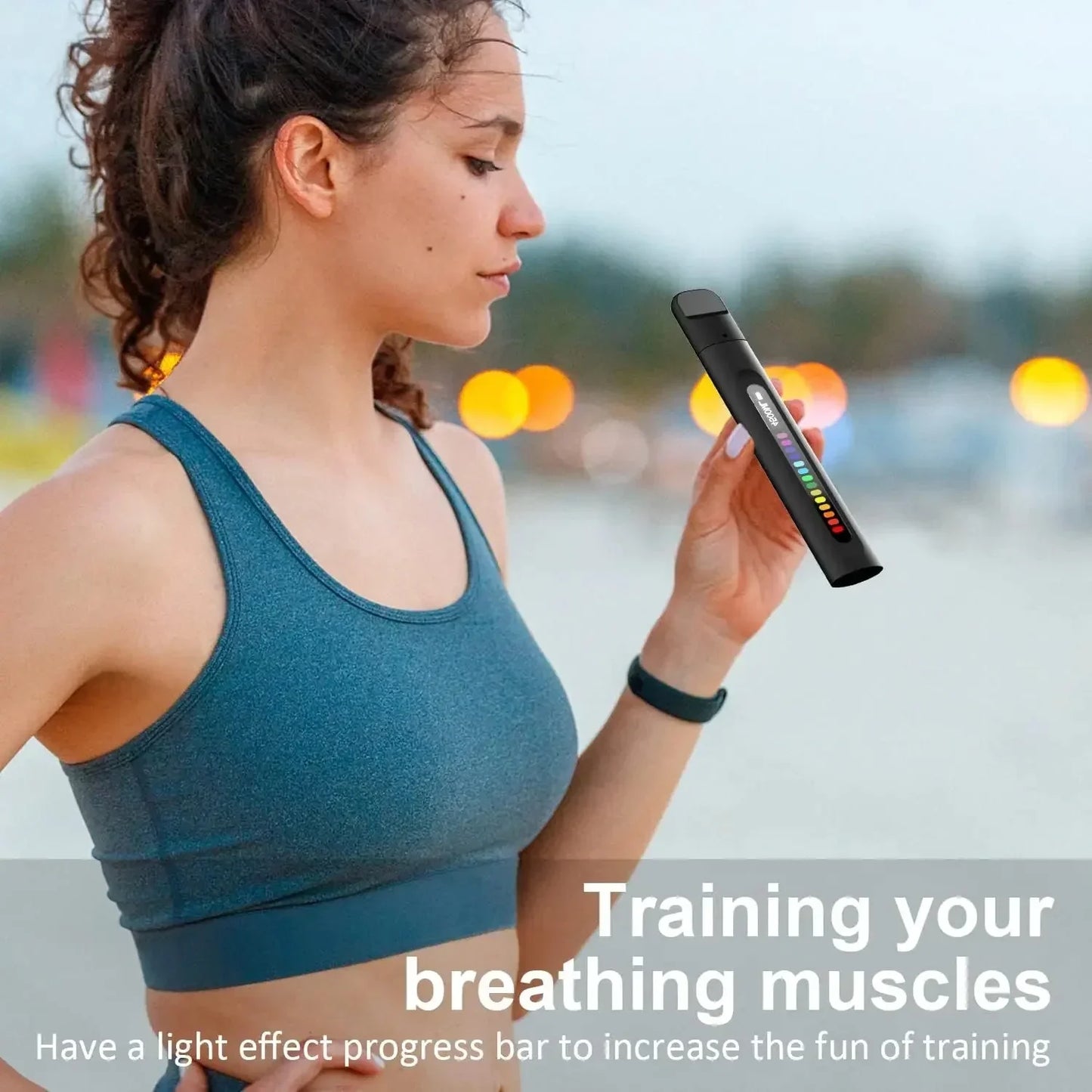Skorter | BreathBoost Smart Breathing Trainer – Lung Capacity & Respiratory Muscle Strengthening Device