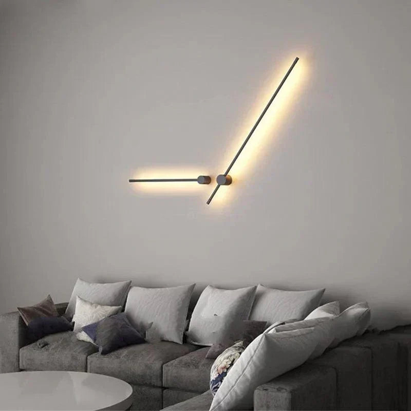 Skorter | LED Outdoor Wall Light Fixture - Waterproof Luminous Line Design for Patios, Gardens & Walkways