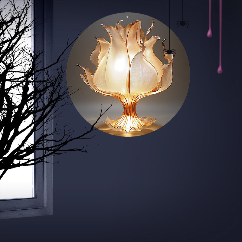 Skorter | LotusLamp - Aluminum Flower Table Lamp with LED Light