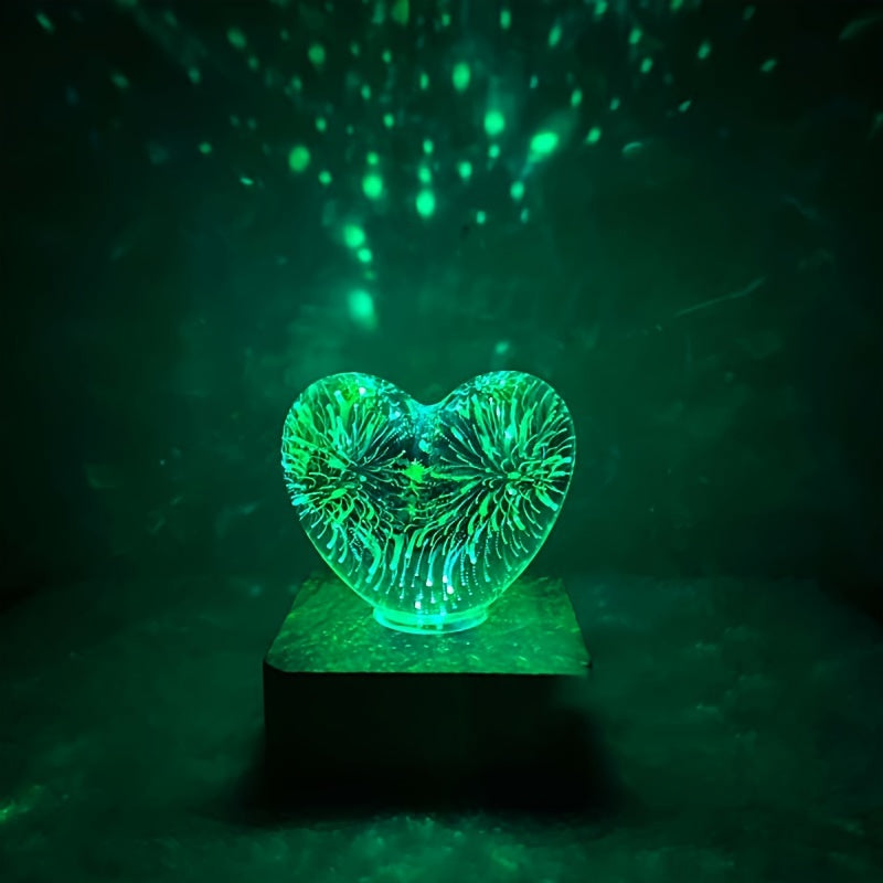 Skorter | FireworkLight - 3D LED Love Heart Fireworks Nightlight