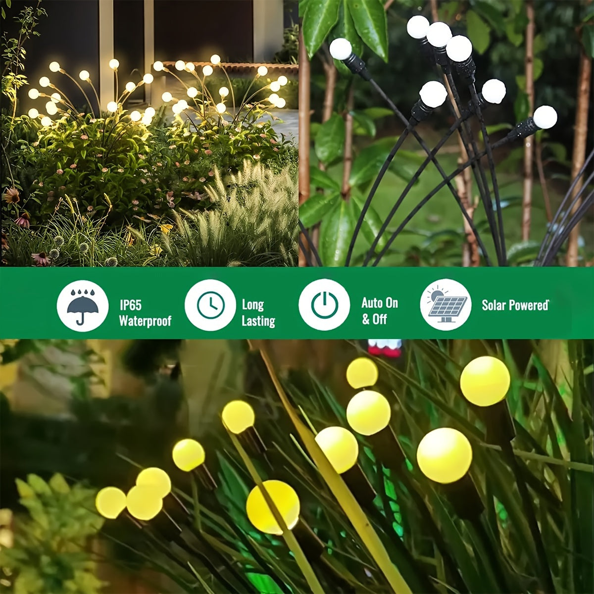 Skorter | SolarFirefly - LED Garden Decoration Firefly Light, Waterproof Outdoor Lighting
