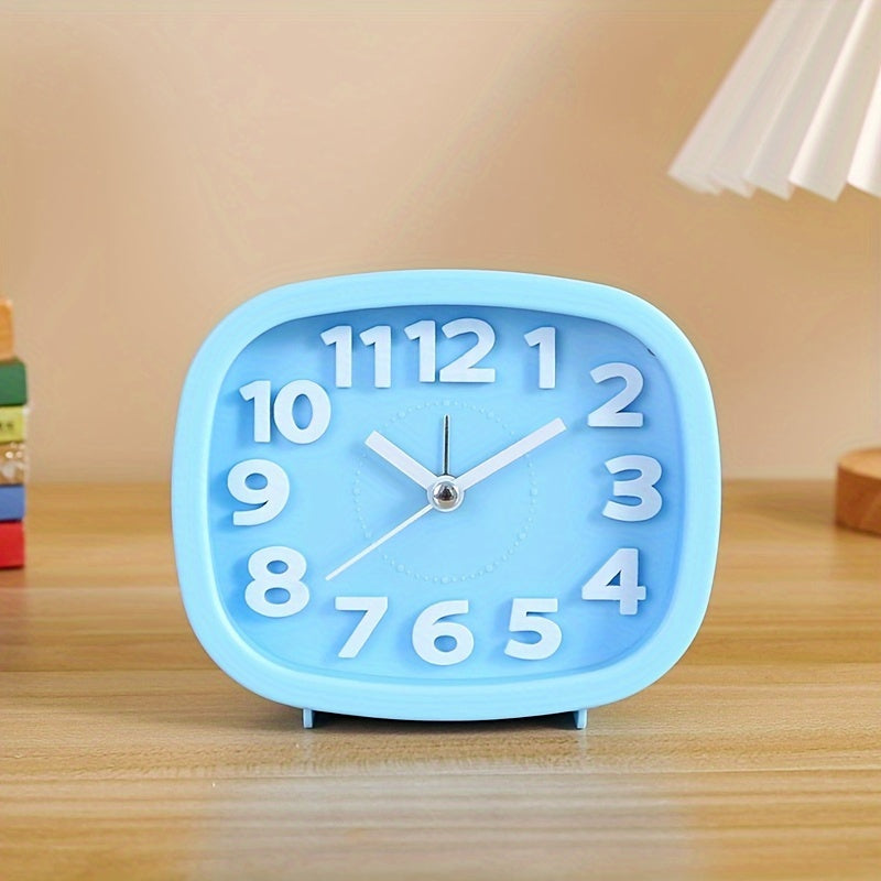 Skorter | TimeSquare - Compact Square Alarm Clock with 3D Design
