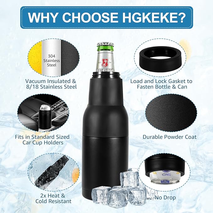 Skorter | Beer Bottle and Can Cooler with Beer Opener