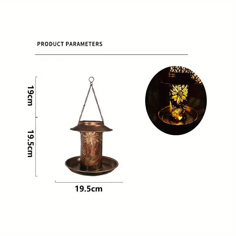 Skorter | Feeder Outdoor Solar Powered Lights Outdoor Hanging Solar Powered Lights