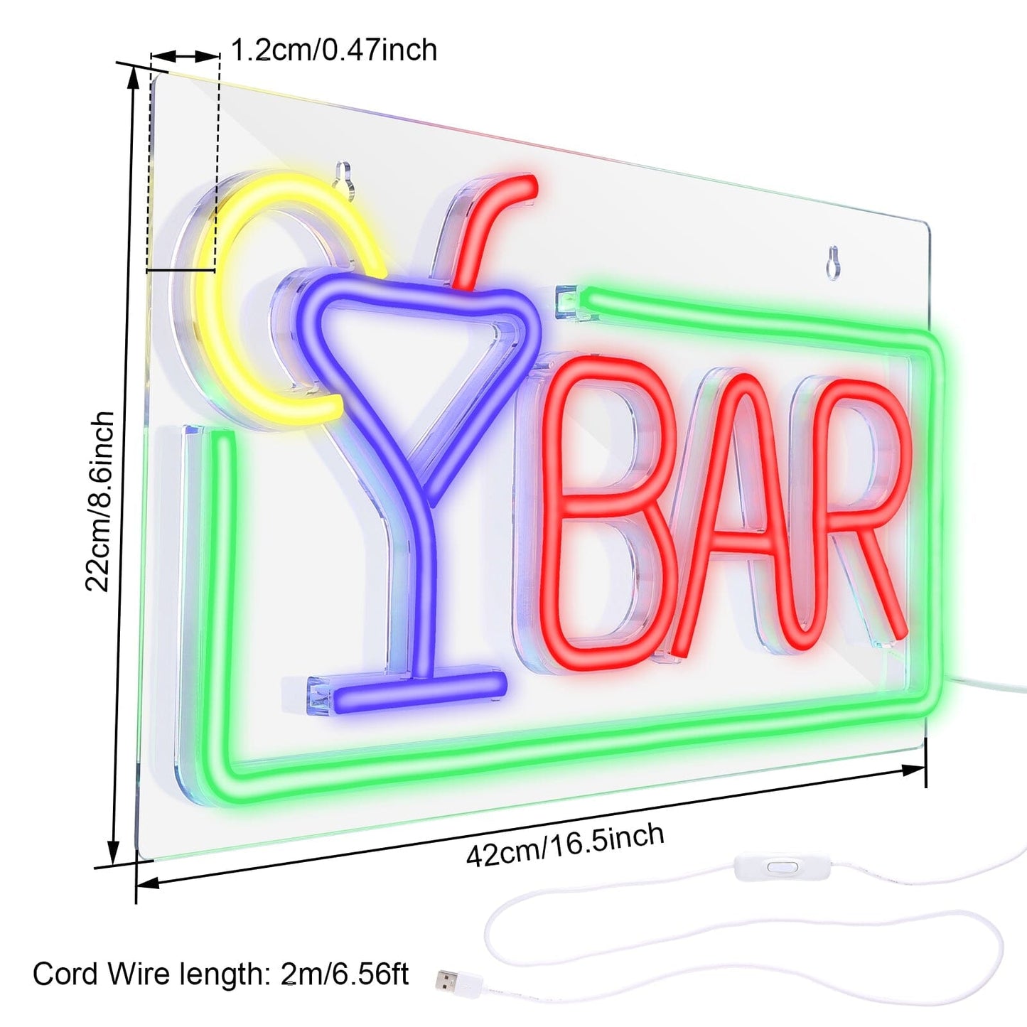 Skorter | FITNATE 3D Art USB Powered LED Open Sign Decorate