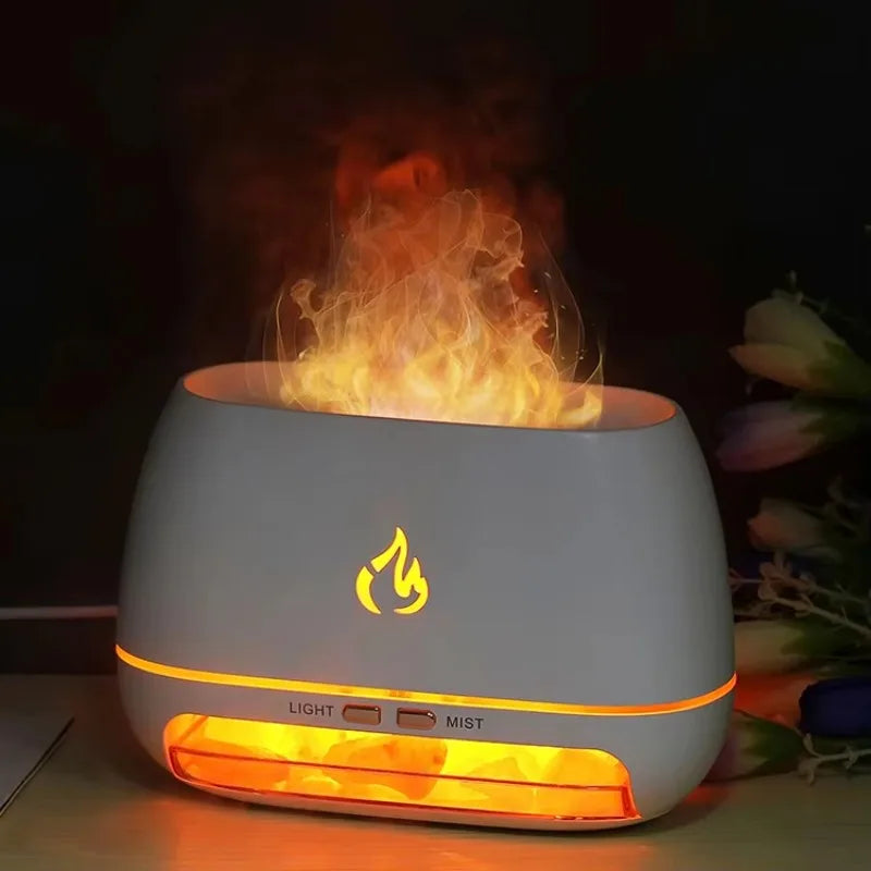Skorter | SaltLight Aroma Diffuser – Himalayan Salt Lamp with Fragrance Diffusion and Color Light