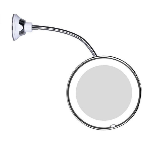 Skorter | LED Magnifying Makeup Mirror with Flexible Gooseneck Arm