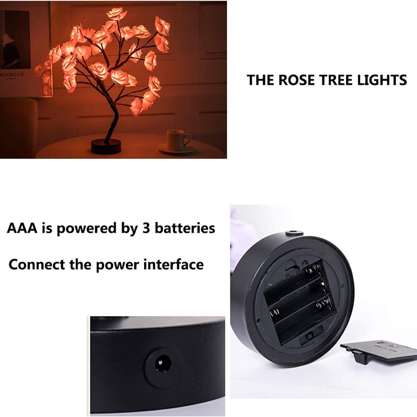 Skorter | Flower Rose Tree Lamp