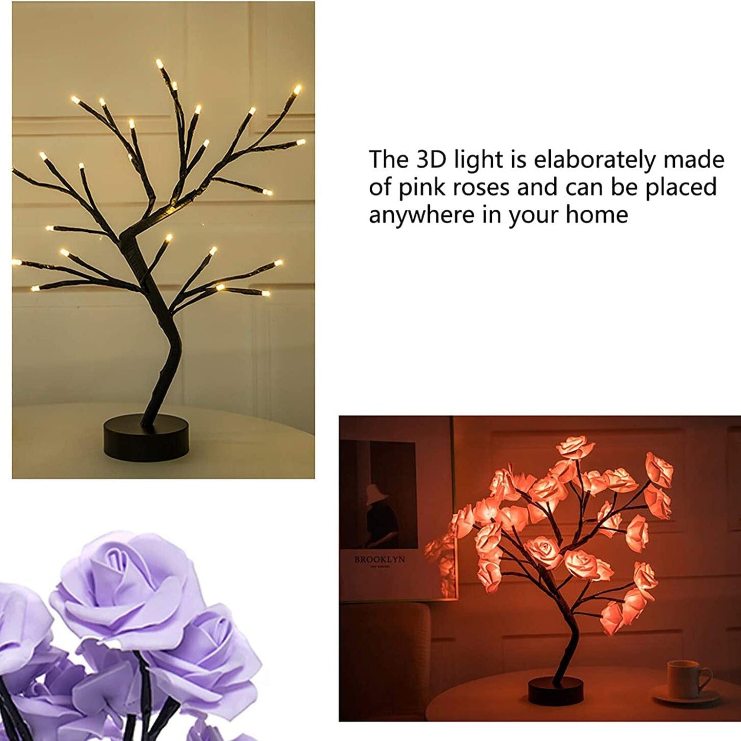 Skorter | Flower Rose Tree Lamp