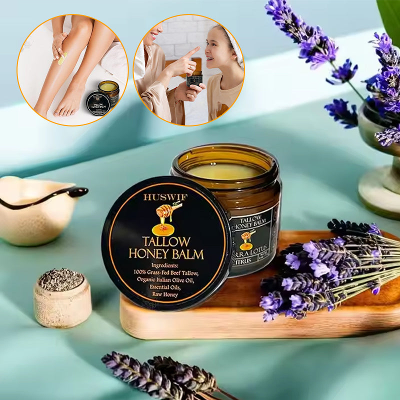 Skorter | Beef fat beeswax and honey face cream