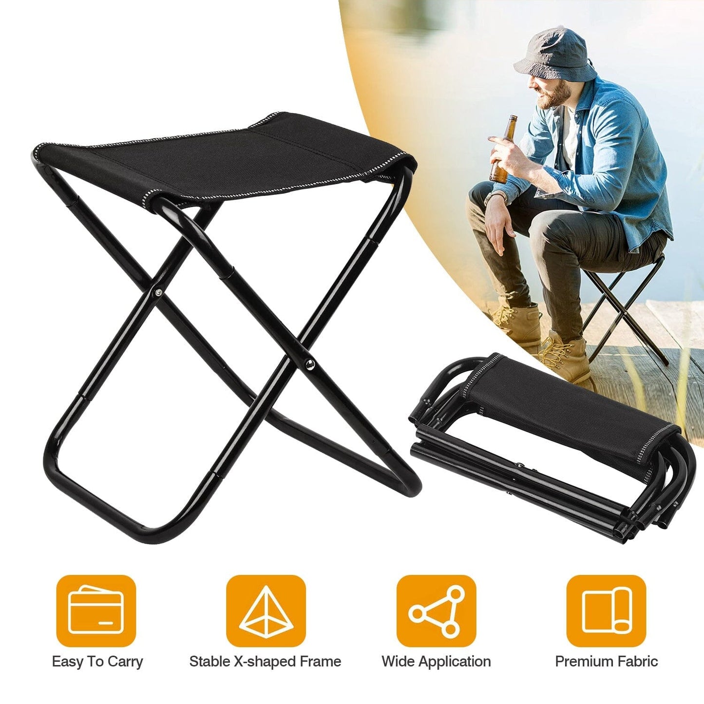 Skorter | Foldable Camping Chair Portable Travel Chair