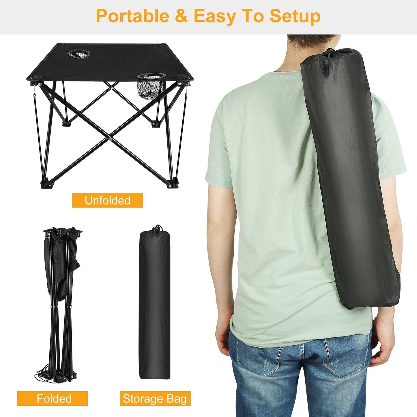 Skorter | Folding Camping Table Portable Travel Desk