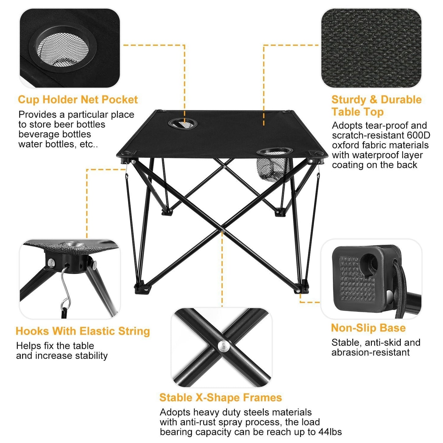 Skorter | Folding Camping Table Portable Travel Desk