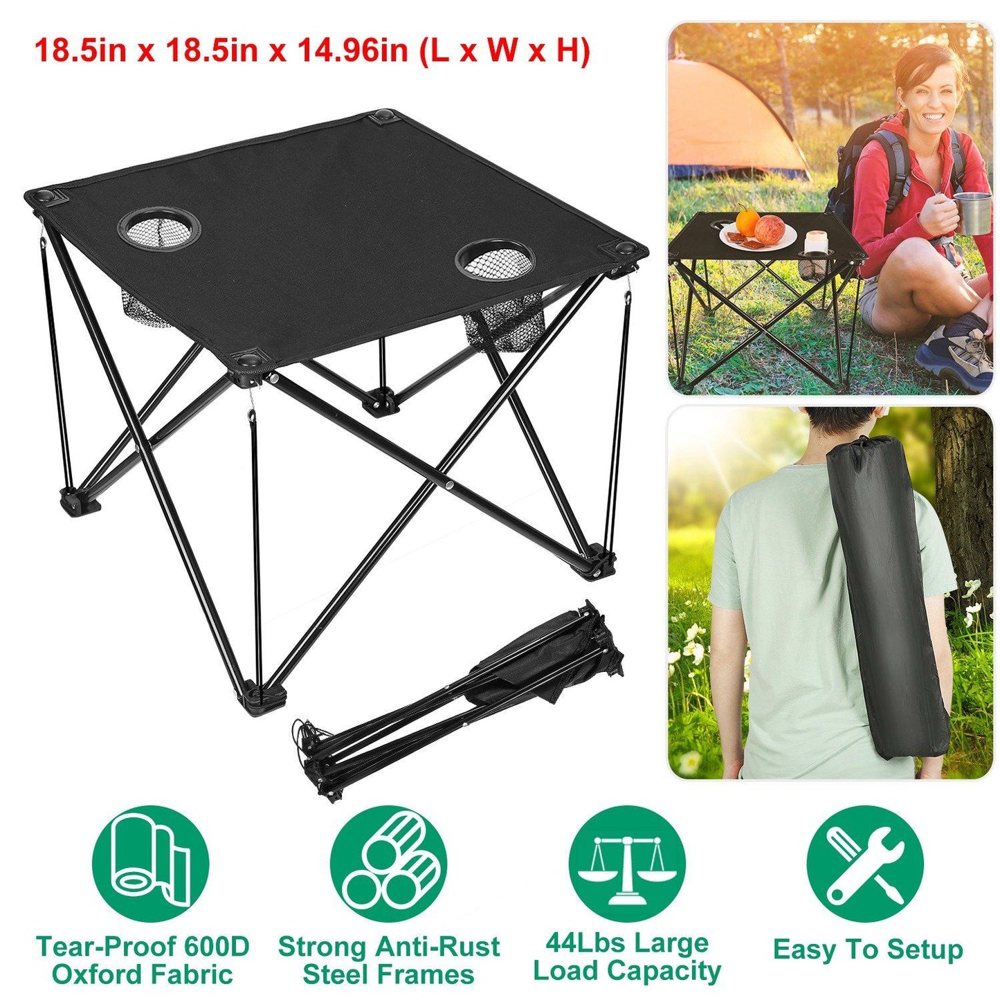 Skorter | Folding Camping Table Portable Travel Desk