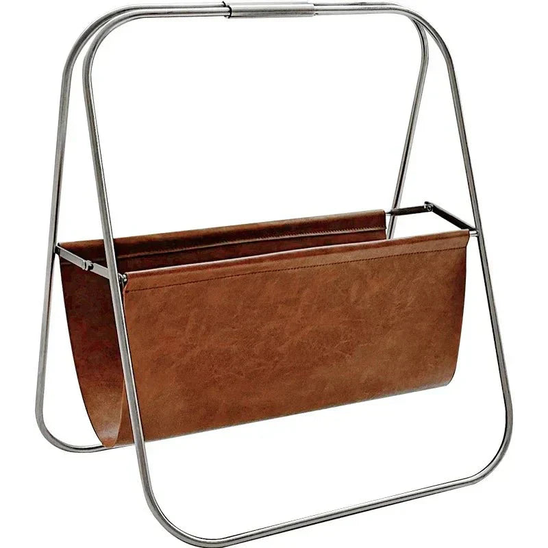 Skorter | Freestanding Metal Magazine Holder