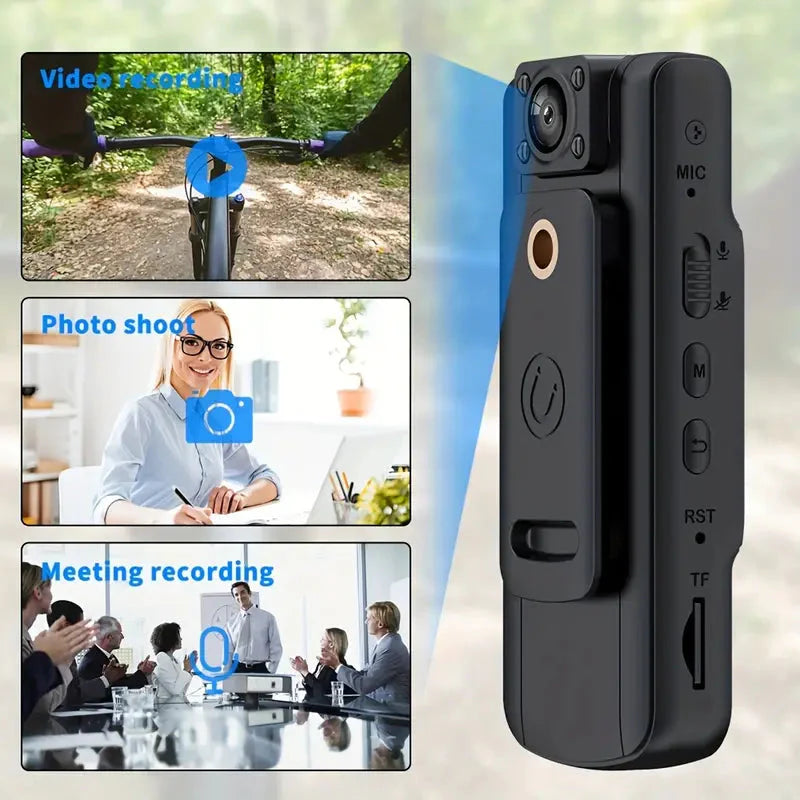 Skorter | Full 1080P Police Body Camera With Clip